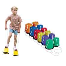S&S® Plastic Bucket Stilts Set, 6/Pack