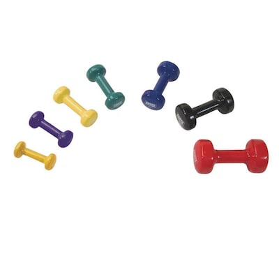 Power Systems® Deluxe Vinyl Coated Dumbbells, 8 lbs.