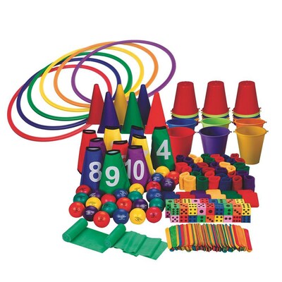 S&S® Double the Fun Equipment Pack With Flat Hoops