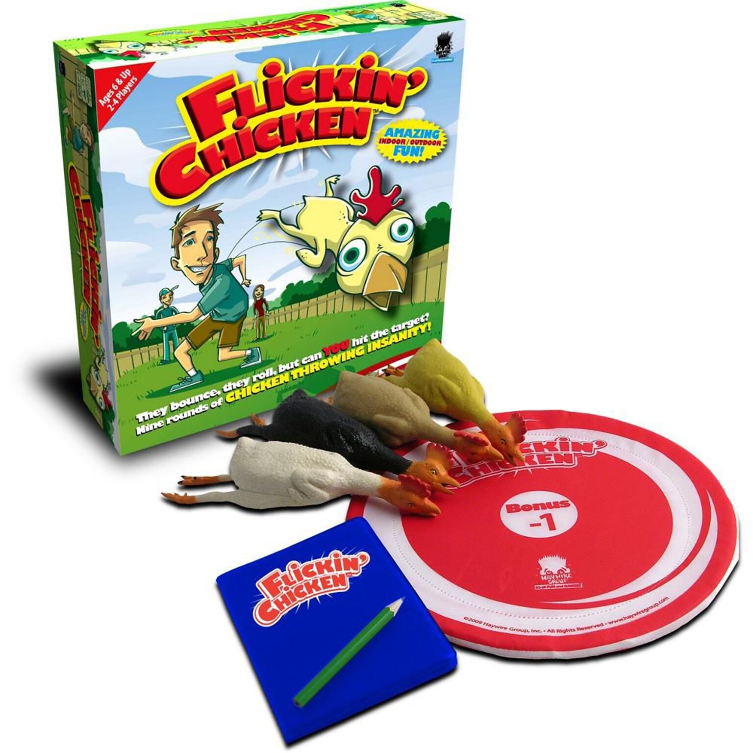 Hatwire Group 8 Flickin Chicken Toss Game (W10384)