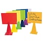 S&S® 9" 2-in-1 Message Cone, 6/Set