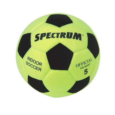 Spectrum™ Indoor Soccer Ball Trainer, Size 5, Yellow/Black