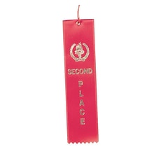 Image Awards Red Second Place Award Ribbon