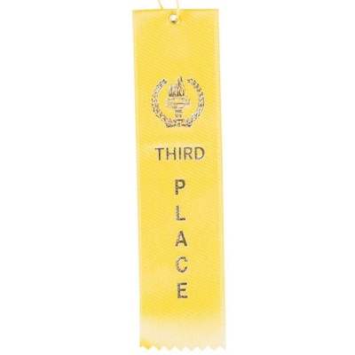 Image Awards Yellow Third Place Award Ribbon