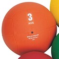S&S® Rubber Medicine Ball, 6.6 lbs., Orange