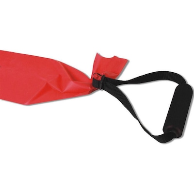 S&S® Flat Resistance Exercise Band Handle, 24/Case