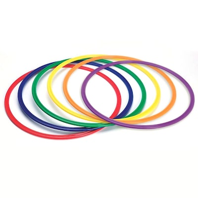 Spectrum™ 30 Flat Hula Hoops Set