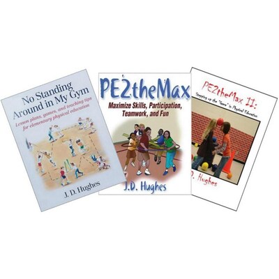 S&S® JD Hughes Physical Education Triple Play Book, 3/Pack