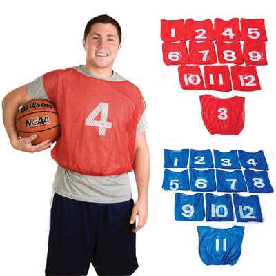 Spectrum™ Adult Numbered Mesh Pinnies