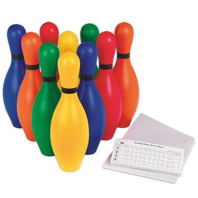 Spectrum™ 15 Rainbow Bowling Pin Set (W9946)