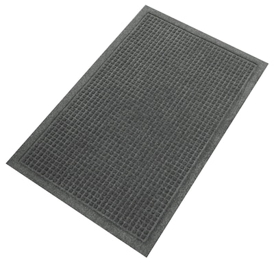 Guardian Mats EcoGuard Plastic Wiper Mat 36 x 24, Charcoal (EG020304)