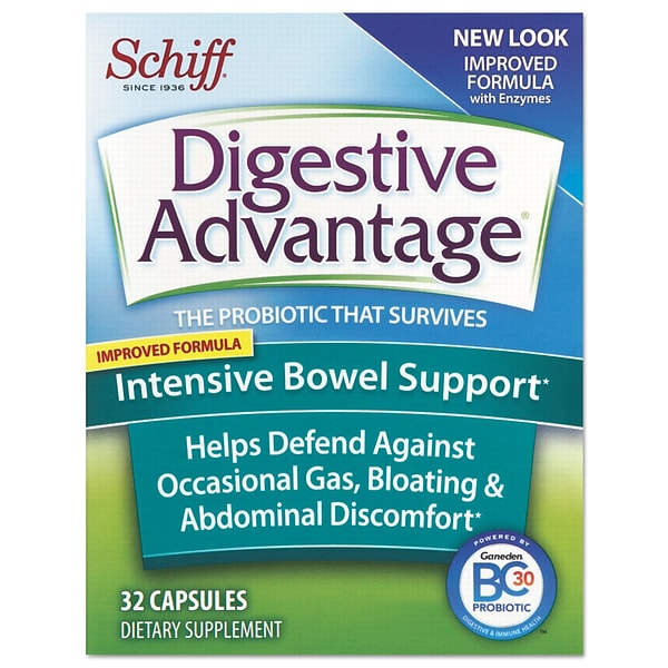 Digestive Advantage® Intensive Bowel Support Capsules, 32/Pack
