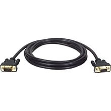Tripp Lite 6 HD-15 Male/Female VGA Monitor Extension Cable; Black