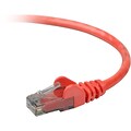 Belkin™ 6 Cat6 RJ45/RJ45 Snagless Duplex Patch Cable; Red