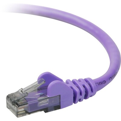 Belkin A3L980-05-PUR-S 5 CAT-6 RJ-45 Snagless Patch Cable, Purple98