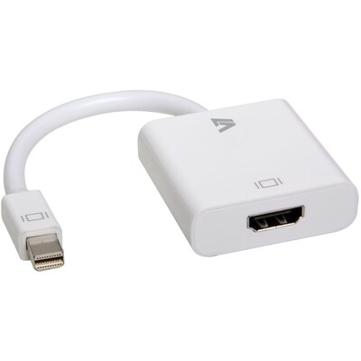 V7® Mini Displayport to HDMI Adapter; White