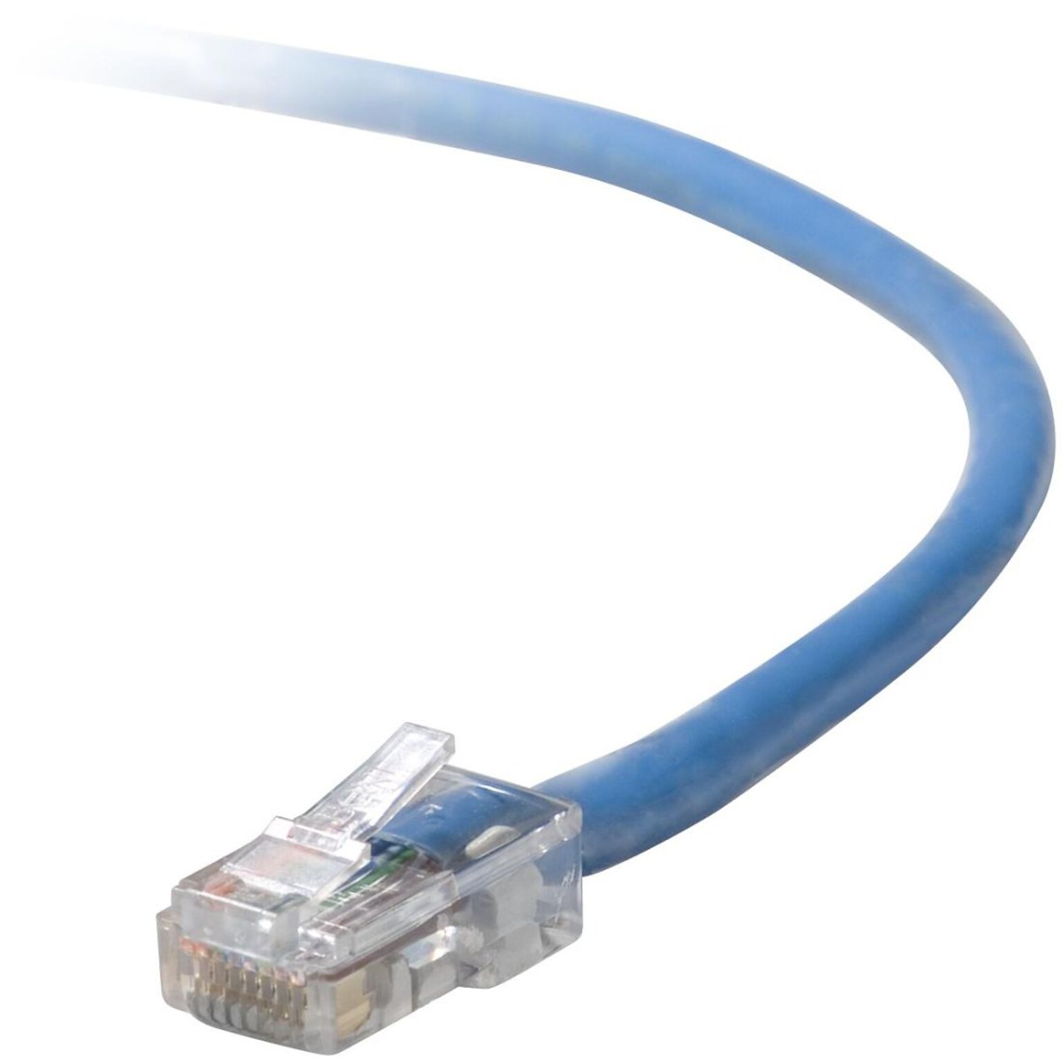 Belkin™ 12 Cat5e RJ45/RJ45 Assembled Duplex Patch Cable; Blue