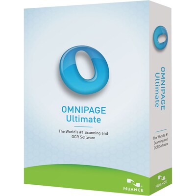 Nuance® OmniPage Ultimate Complete Product 1 User Software; Local/State Government