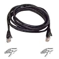 Belkin™ 14 Cat6 RJ45/RJ45 Snagless Duplex Patch Cable; Black