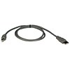 Tripp Lite 3 USB 2.0 A Male to B Male USB Cable; Gray