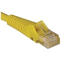 Tripp Lite N001-025-YW 25 CAT-5e RJ-45 Snagless Molded Patch Cable, Yellow76