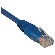 Tripp Lite 15 Cat5e RJ45/RJ45 Molded Cable; Blue