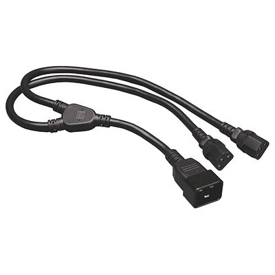 Tripp Lite P032-002-2C13 2 Splitter Cord Power Cable, Black43
