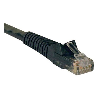 Tripp Lite® 100 Cat6 RJ45 BK Patch Cable