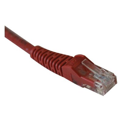 Tripp Lite 7 Cat5e RJ45/RJ45 Snagless Molded Cable, Red45