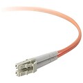 Belkin™ 6.6 Fiber Optic LC/LC Duplex Patch Cable; Aqua