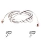 Belkin A3L980-02-WHT-S 2' RJ-45 Male/Male Cat6 Snagless Patch Cable, White