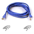 Belkin™ 6 Cat6 RJ45/RJ45 Snagless Duplex Patch Cable; Blue