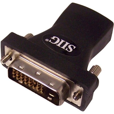 SIIG CB-000052-S1 HDMI to DVI-D Adapter, Black
