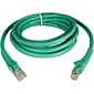 Tripp Lite 7' Cat6 RJ45/RJ45 Snagless Molded Patch Cable, Green166