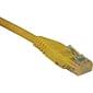 Tripp Lite 3' Cat5e RJ45/RJ45 Patch Cable; Yellow