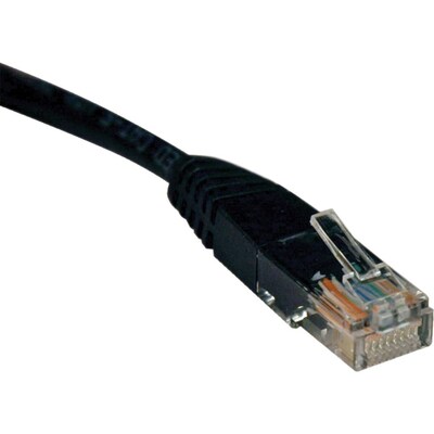 Tripp Lite 3 Cat5e RJ45/RJ45 Patch Cable; Black