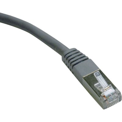 Tripp Lite 25 Cat6 RJ45/RJ45 Shielded Patch Cable; Gray
