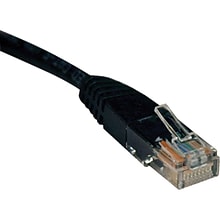 Tripp Lite 1 Cat5e RJ45/RJ45 Molded Cable; Black