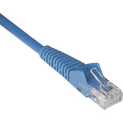 Tripp Lite 2 Cat6 Snagless Molded Patch Cable; Blue
