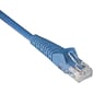 Tripp Lite 2' Cat6 Snagless Molded Patch Cable; Blue