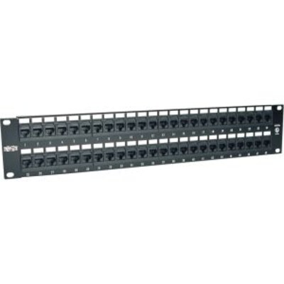 Tripp Lite N252-048 48-Port Cat6 2U Rack Mount Patch Panel