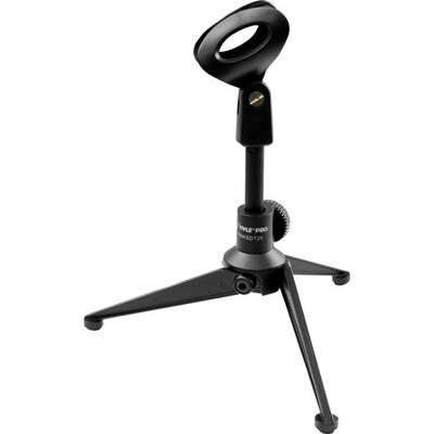 Pyle® PMKSDT25 8.7 Adjustable Desktop Tripod Microphone Stand Upto 5 lbs. Capacity