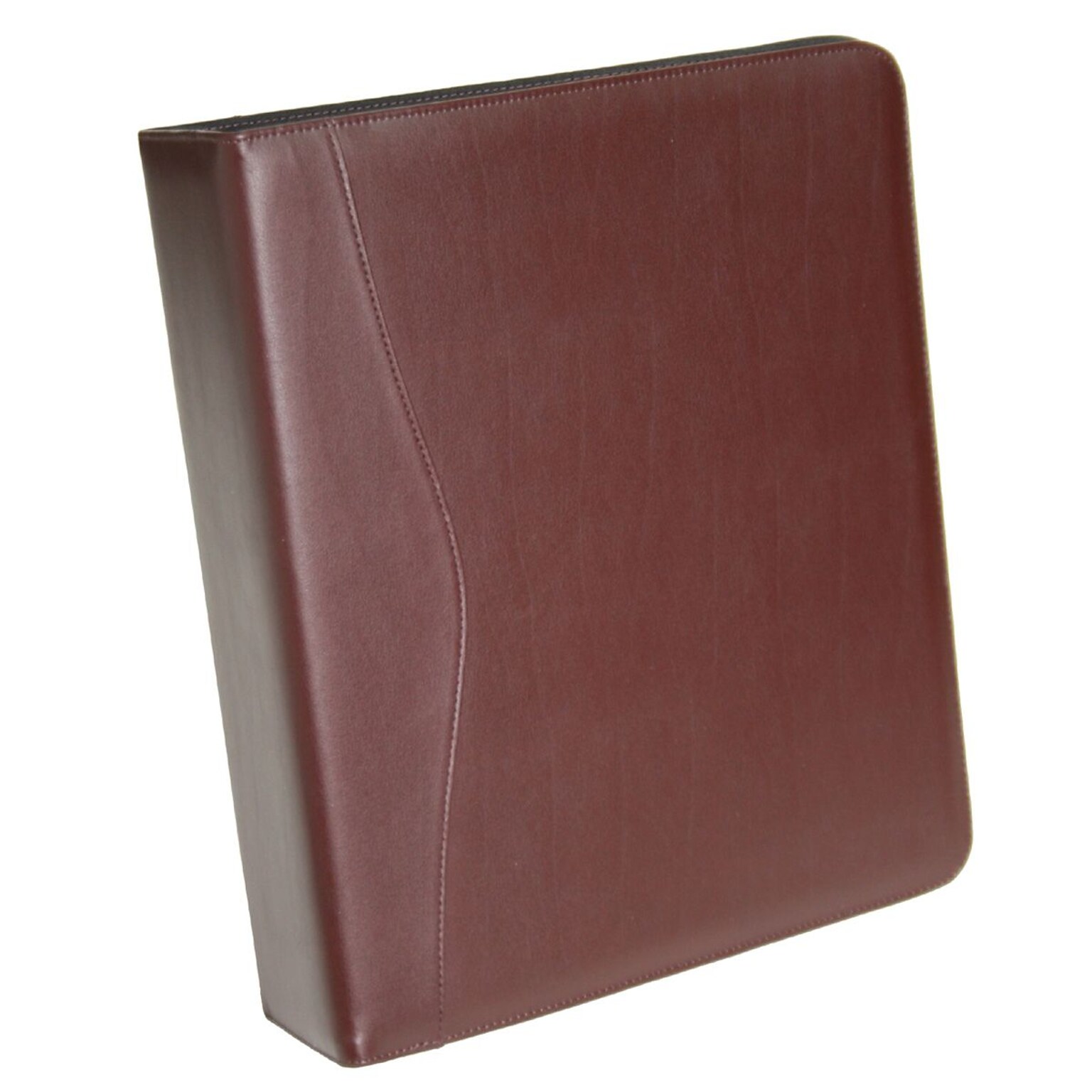 Royce Leather Ring Binder, Burgundy (300-BURG-8)