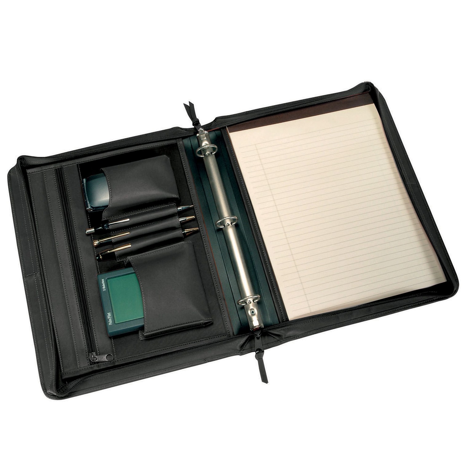 Royce Leather Binder, Portfolio Black