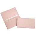 Royce Leather Business Card Case, Carnation Pink