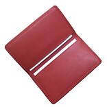 Royce Leather Business Card Case, Red