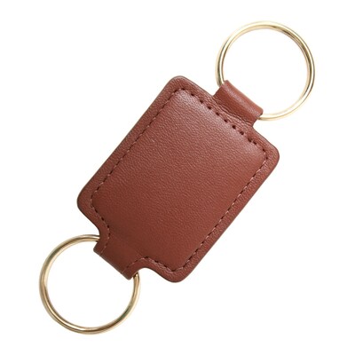 Royce Leather Valet Key Fob, Tan (610-TAN-5)