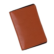 Royce Leather Note Jotter Organizer, Tan