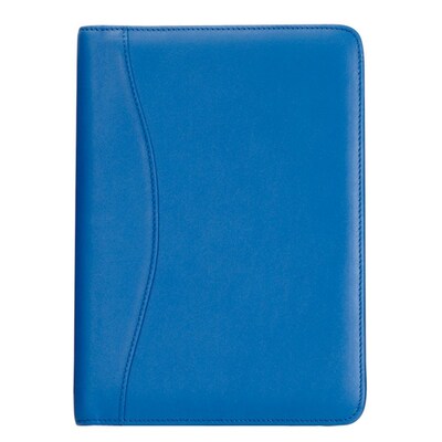 Royce Leather Writing Padfolio, Royce Blue