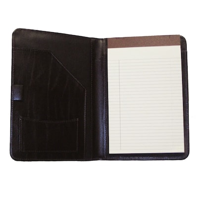 Royce Leather 5x8 Black Writing Portfolio